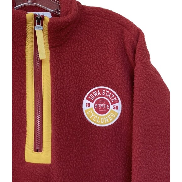 WEAR By Erin Andrews Pullover Womens Size Small Iowa State Cyclones Burgundy - Picture 2 of 9